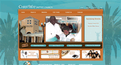 Desktop Screenshot of christwaybaptist.org